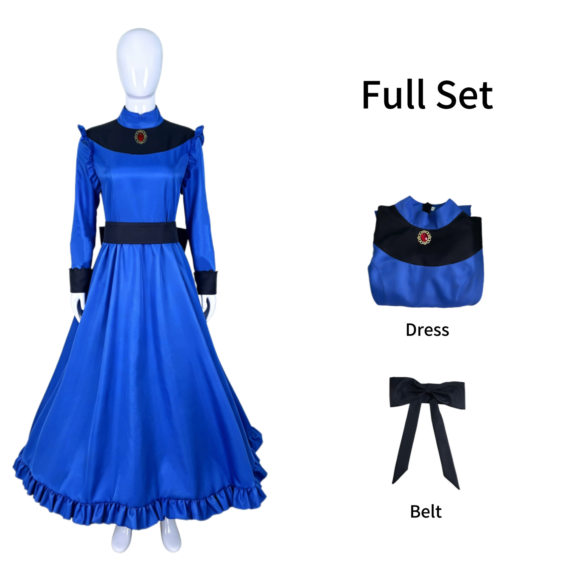 Anime Yubaba Cosplay Costume F - Evening Gown recension och pris